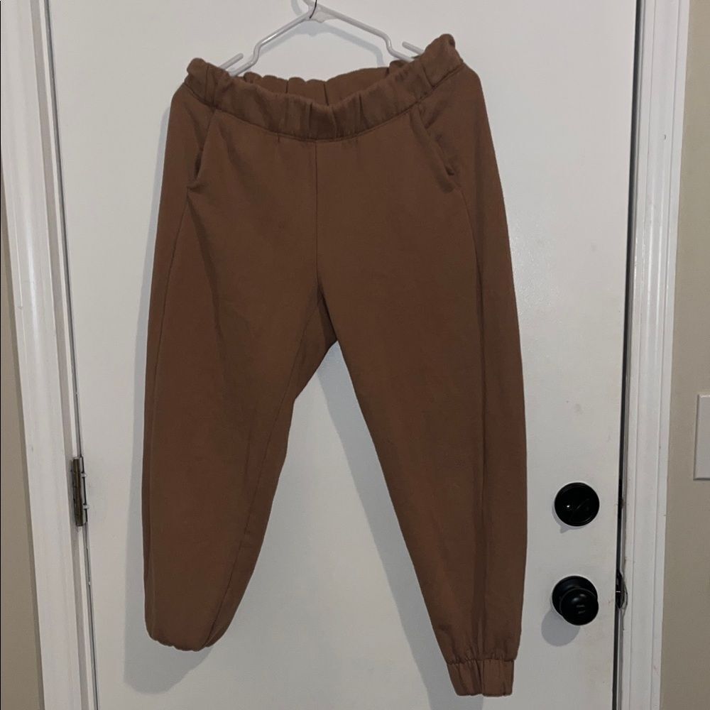 Brown Target Jogger Pants